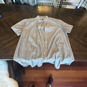 Tommy Hilfiger Light Gray Button Down Shirt